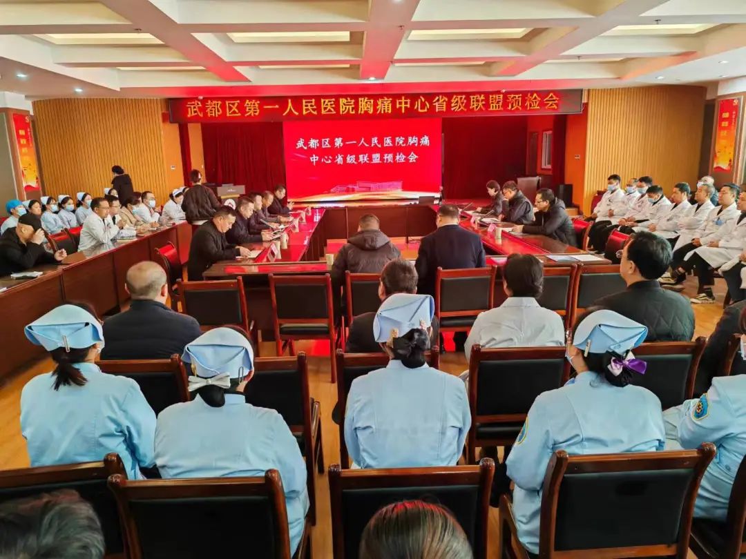 甘肃省胸痛质控中心预检武都区第一人民医院胸痛中心建设
